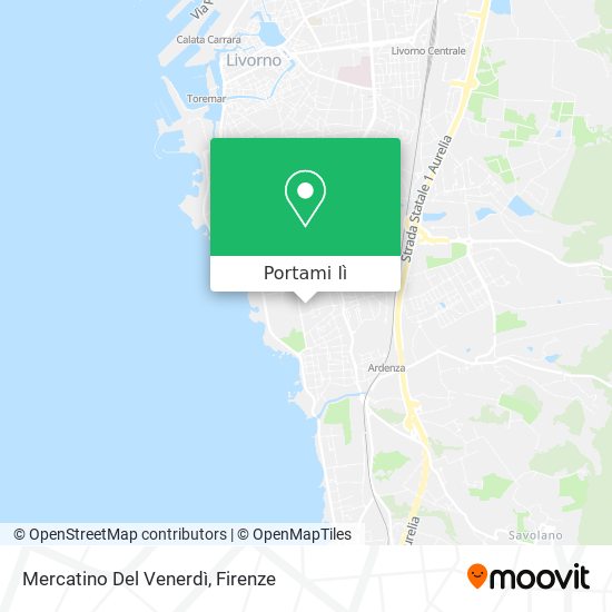 Mappa Mercatino Del Venerdì