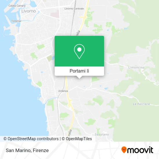 Mappa San Marino