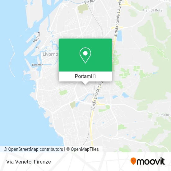 Mappa Via Veneto