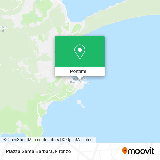 Mappa Piazza Santa Barbara