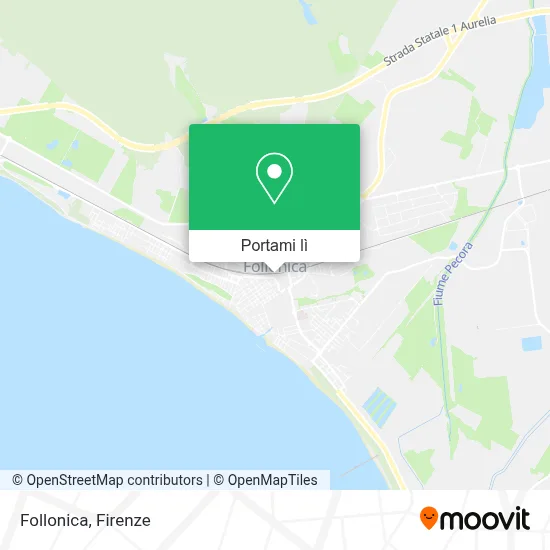 Mappa Follonica