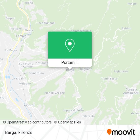 Mappa Barga