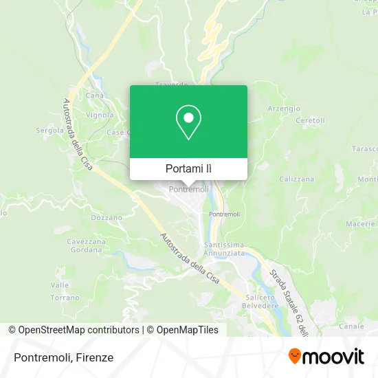 Mappa Pontremoli
