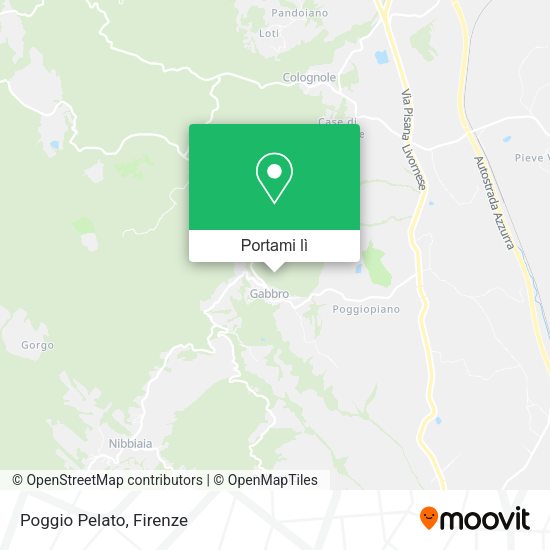 Mappa Poggio Pelato