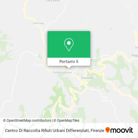 Mappa Centro Di Raccolta Rifiuti Urbani Differenziati