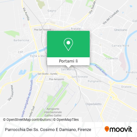 Mappa Parrocchia Dei Ss. Cosimo E Damiano