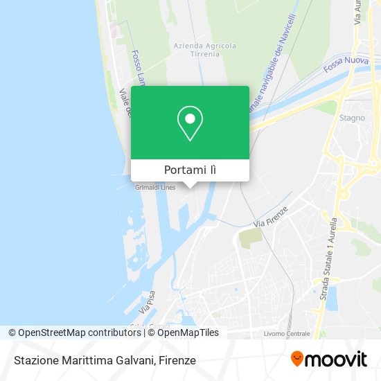 Mappa Stazione Marittima Galvani
