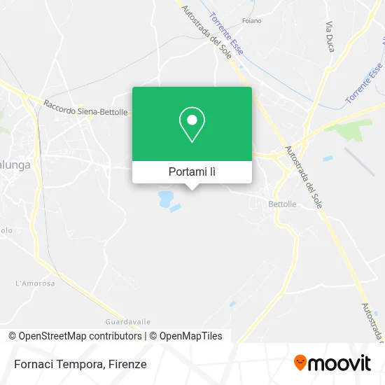 Mappa Fornaci Tempora