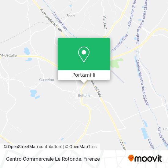 Mappa Centro Commerciale Le Rotonde