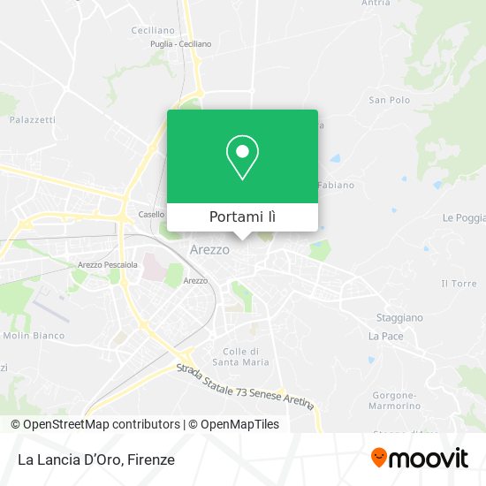 Mappa La Lancia D’Oro