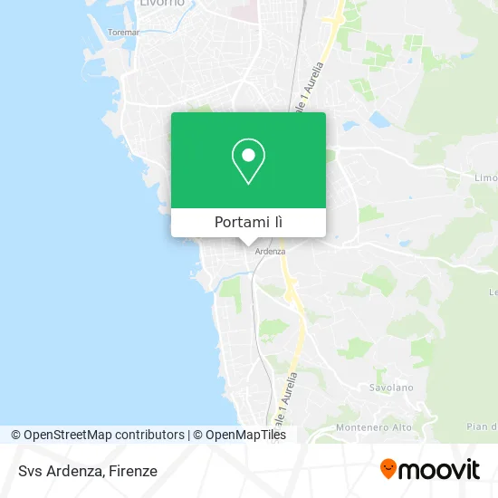 Mappa Svs Ardenza