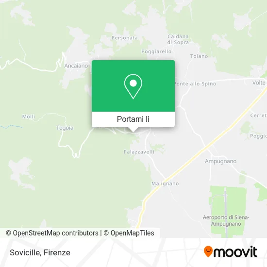 Mappa Sovicille