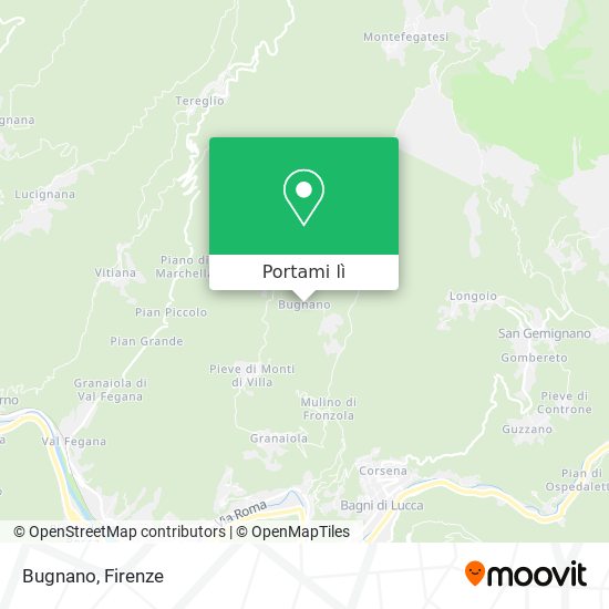 Mappa Bugnano