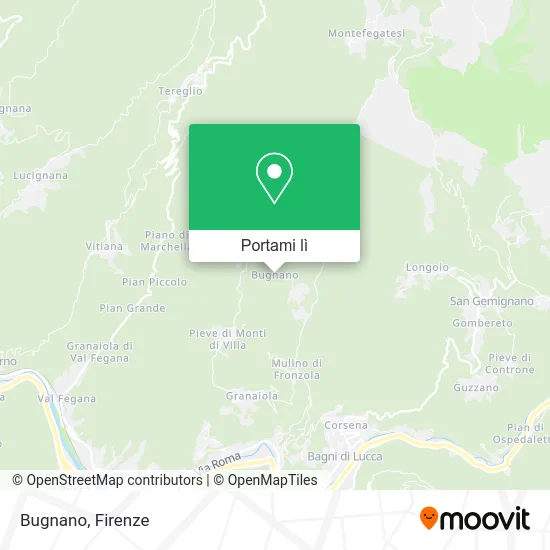 Mappa Bugnano