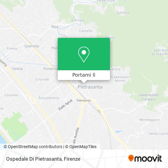 Mappa Ospedale Di Pietrasanta