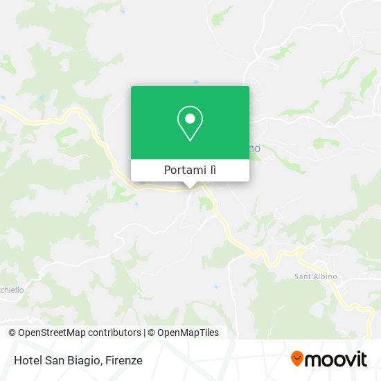 Mappa Hotel San Biagio