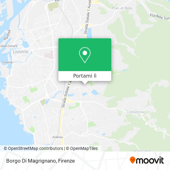Mappa Borgo Di Magrignano