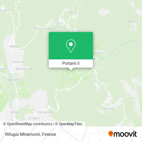 Mappa Rifugio Miramonti