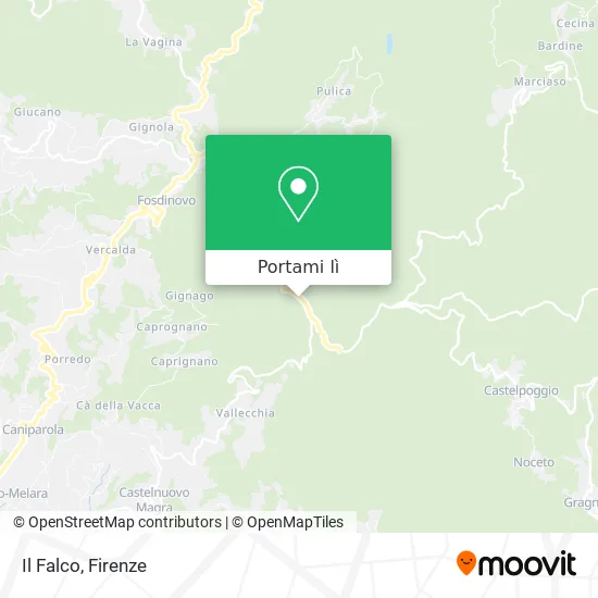 Mappa Il Falco