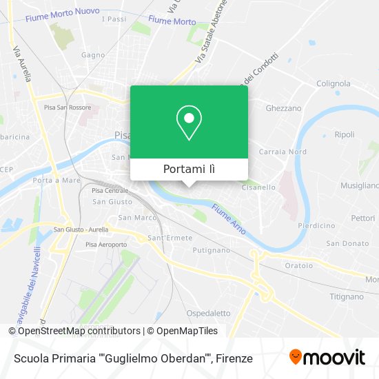 Mappa Scuola Primaria ""Guglielmo Oberdan""