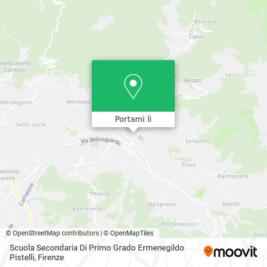 Mappa Scuola Secondaria Di Primo Grado Ermenegildo Pistelli