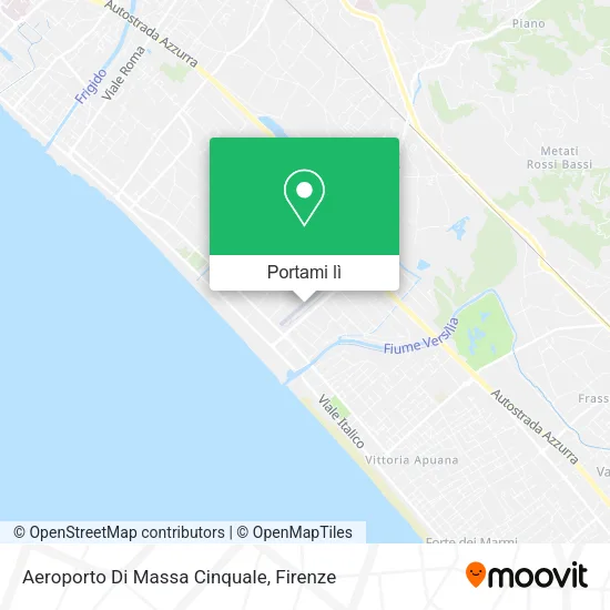 Mappa Aeroporto Di Massa Cinquale