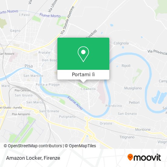 Mappa Amazon Locker