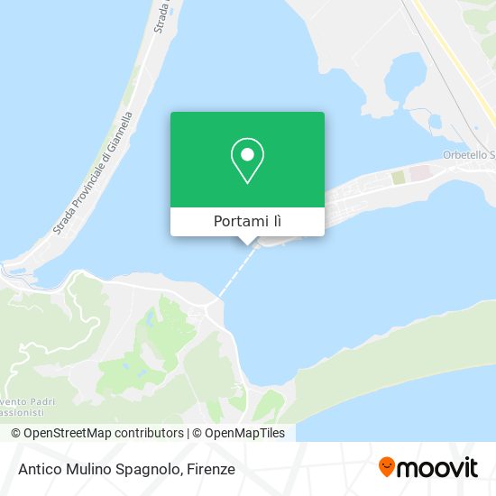 Mappa Antico Mulino Spagnolo