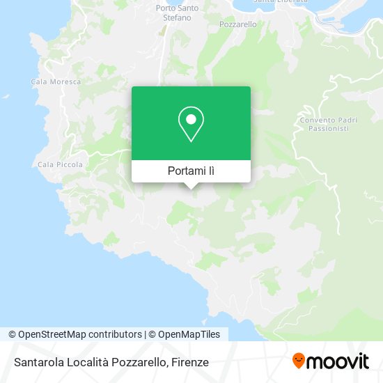 Mappa Santarola Località Pozzarello