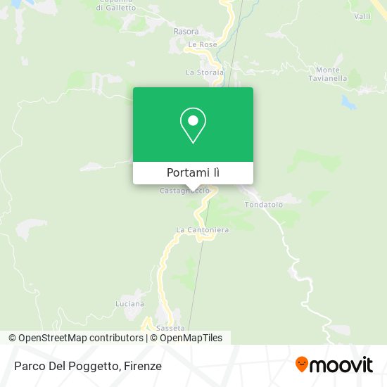 Mappa Parco Del Poggetto