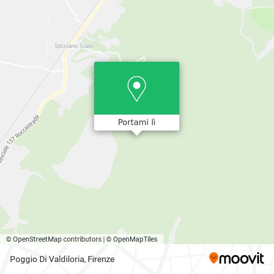 Mappa Poggio Di Valdiloria