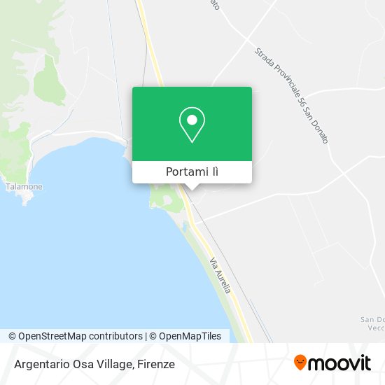 Mappa Argentario Osa Village