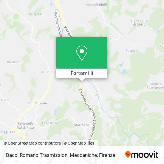 Mappa Bacci Romano Trasmissioni Meccaniche