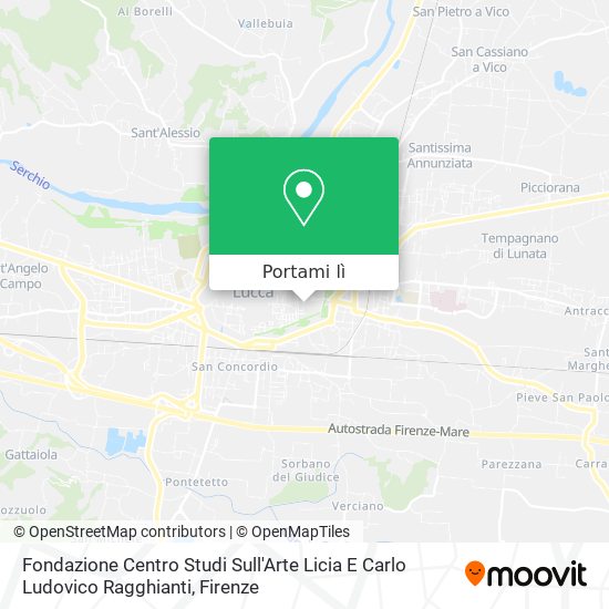 Mappa Fondazione Centro Studi Sull'Arte Licia E Carlo Ludovico Ragghianti