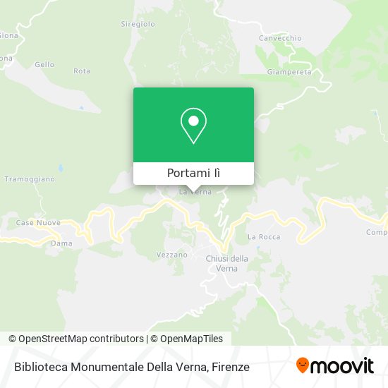 Mappa Biblioteca Monumentale Della Verna