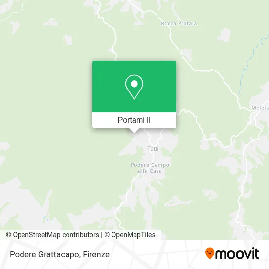 Mappa Podere Grattacapo