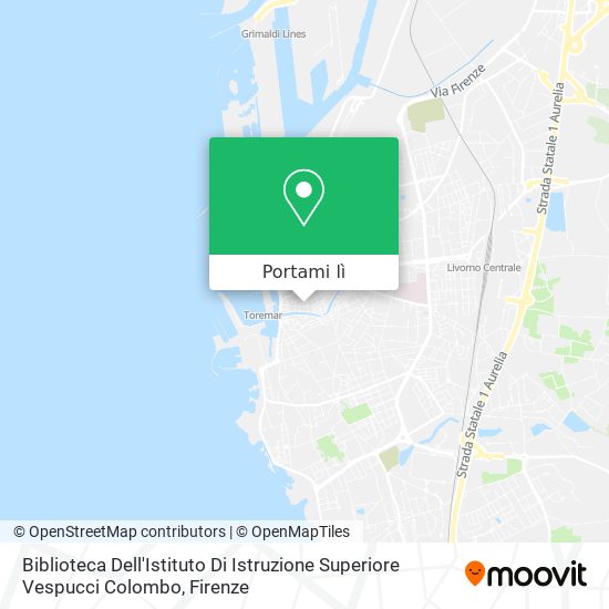 Mappa Biblioteca Dell'Istituto Di Istruzione Superiore Vespucci Colombo