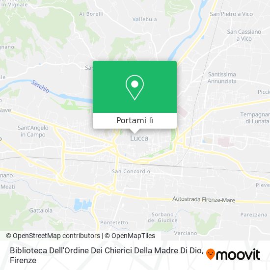 Mappa Biblioteca Dell'Ordine Dei Chierici Della Madre Di Dio