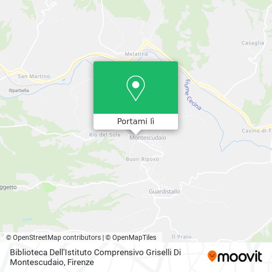 Mappa Biblioteca Dell'Istituto Comprensivo Griselli Di Montescudaio
