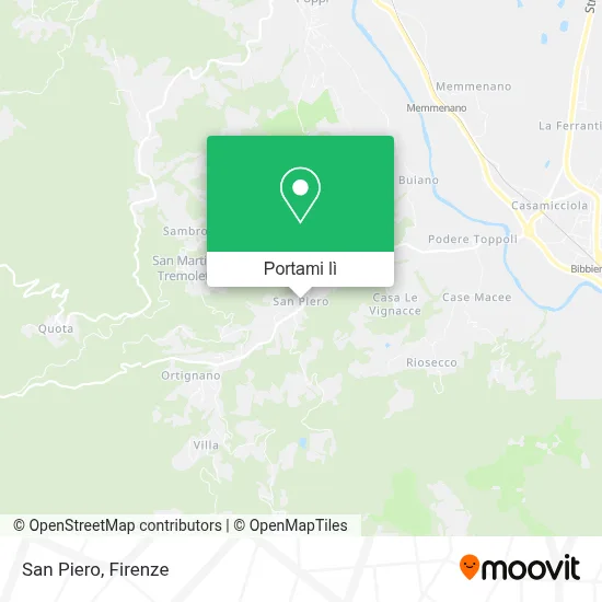 Mappa San Piero