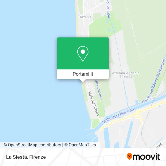 Mappa La Siesta