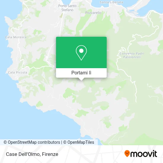 Mappa Case Dell'Olmo