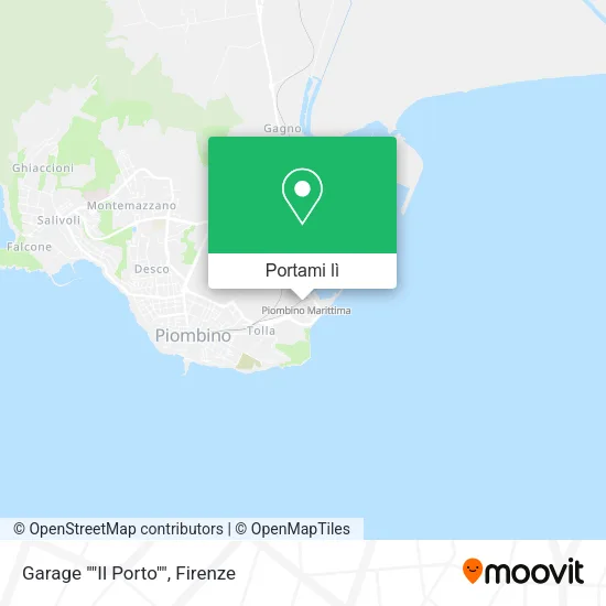 Mappa Garage ""Il Porto""