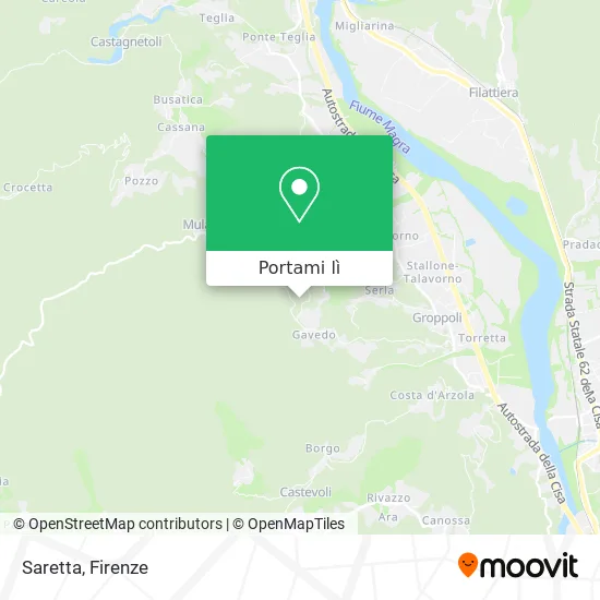 Mappa Saretta
