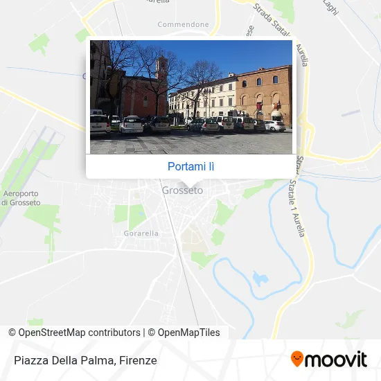 Mappa Piazza Della Palma