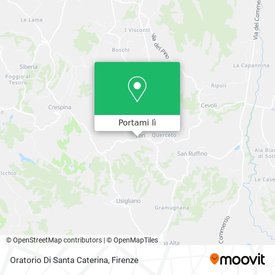 Mappa Oratorio Di Santa Caterina
