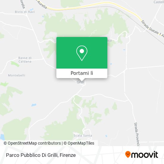 Mappa Parco Pubblico Di Grilli