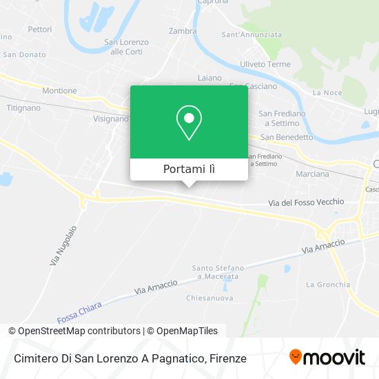 Mappa Cimitero Di San Lorenzo A Pagnatico