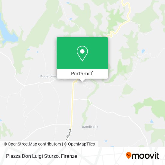 Mappa Piazza Don Luigi Sturzo