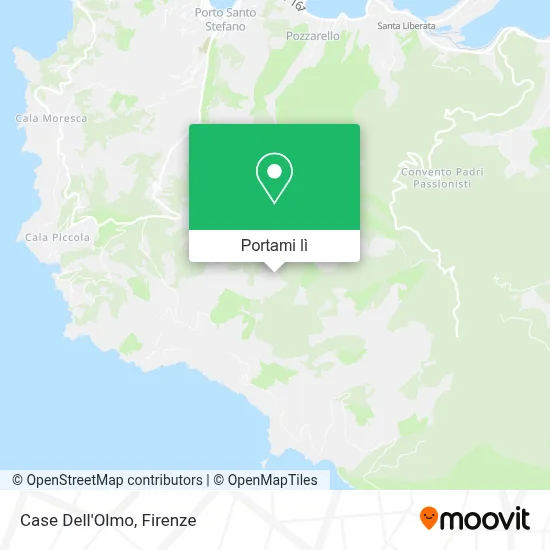 Mappa Case Dell'Olmo